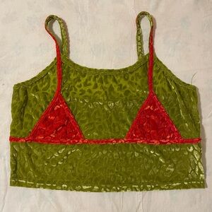 Super fun unique FBC bikini top